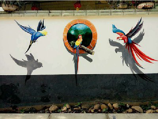 苍南视觉错位-3D墙绘设计