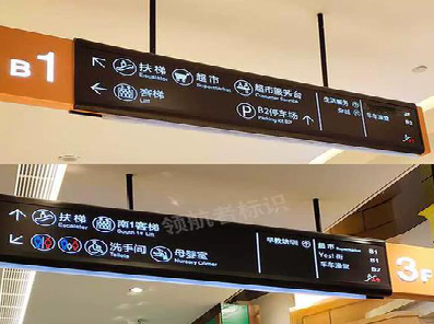 苍南如何通过商场标识牌引导客流分布？