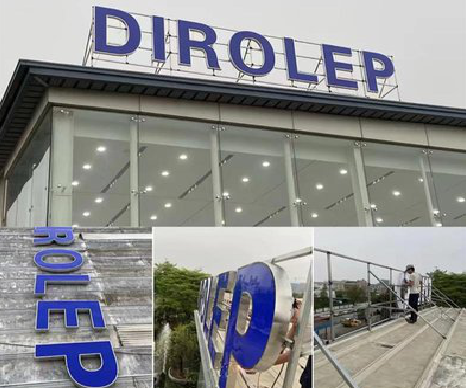 苍南楼顶发光字安装的注意事项。